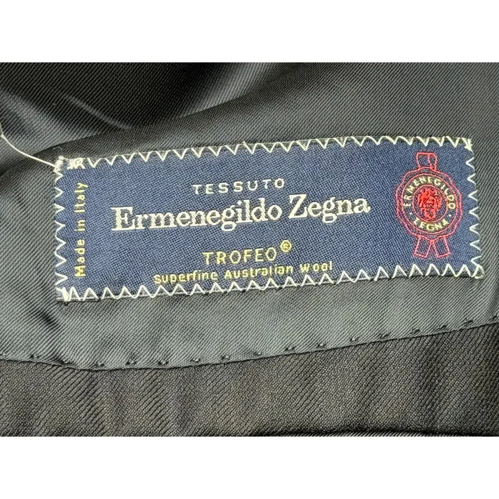 Lubiam 1911 Mens 42R Ermenegildo Zegna Trofeo Wool Navy Blazer Italy